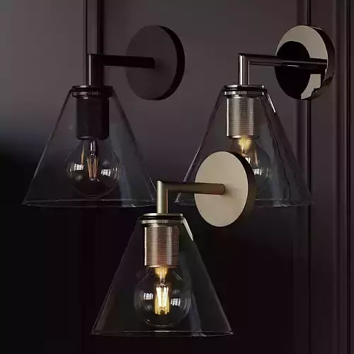 Utilitaire Funnel Shade Single Sconce