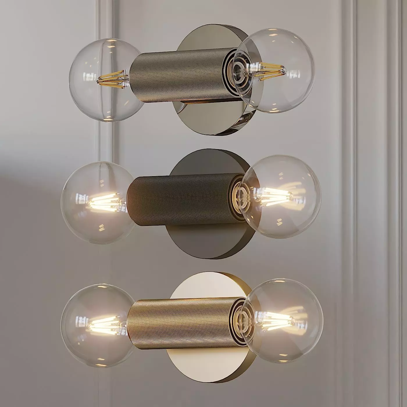 Utilitaire In-Line Wall Sconce 3D model