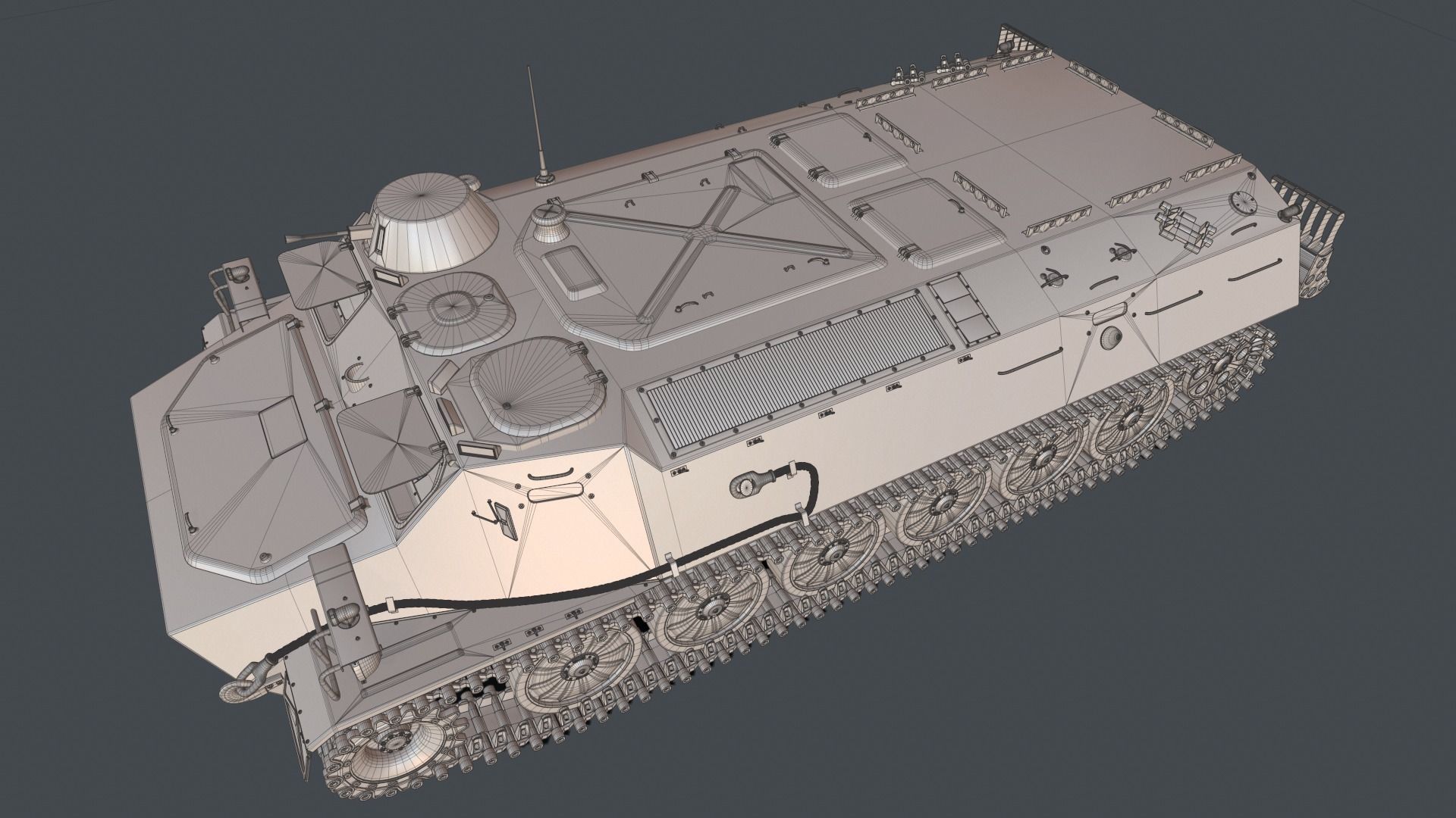 MT-LB armored vehicle 3D model_16