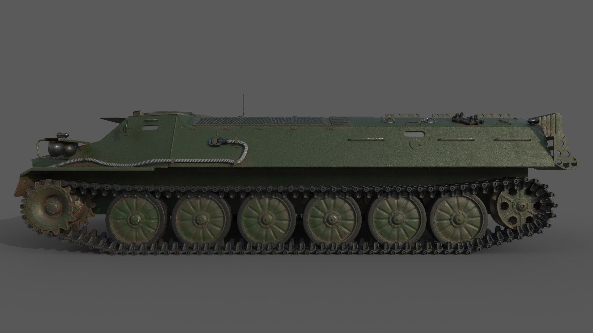 MT-LB armored vehicle 3D model_5