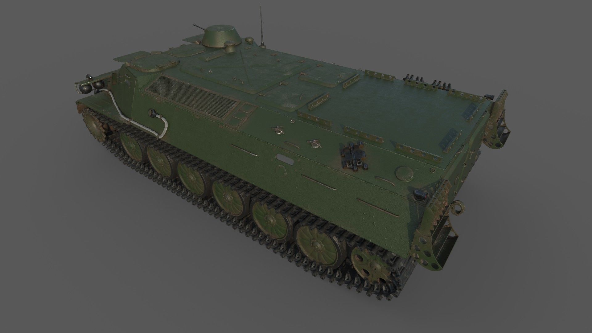 MT-LB armored vehicle 3D model_4