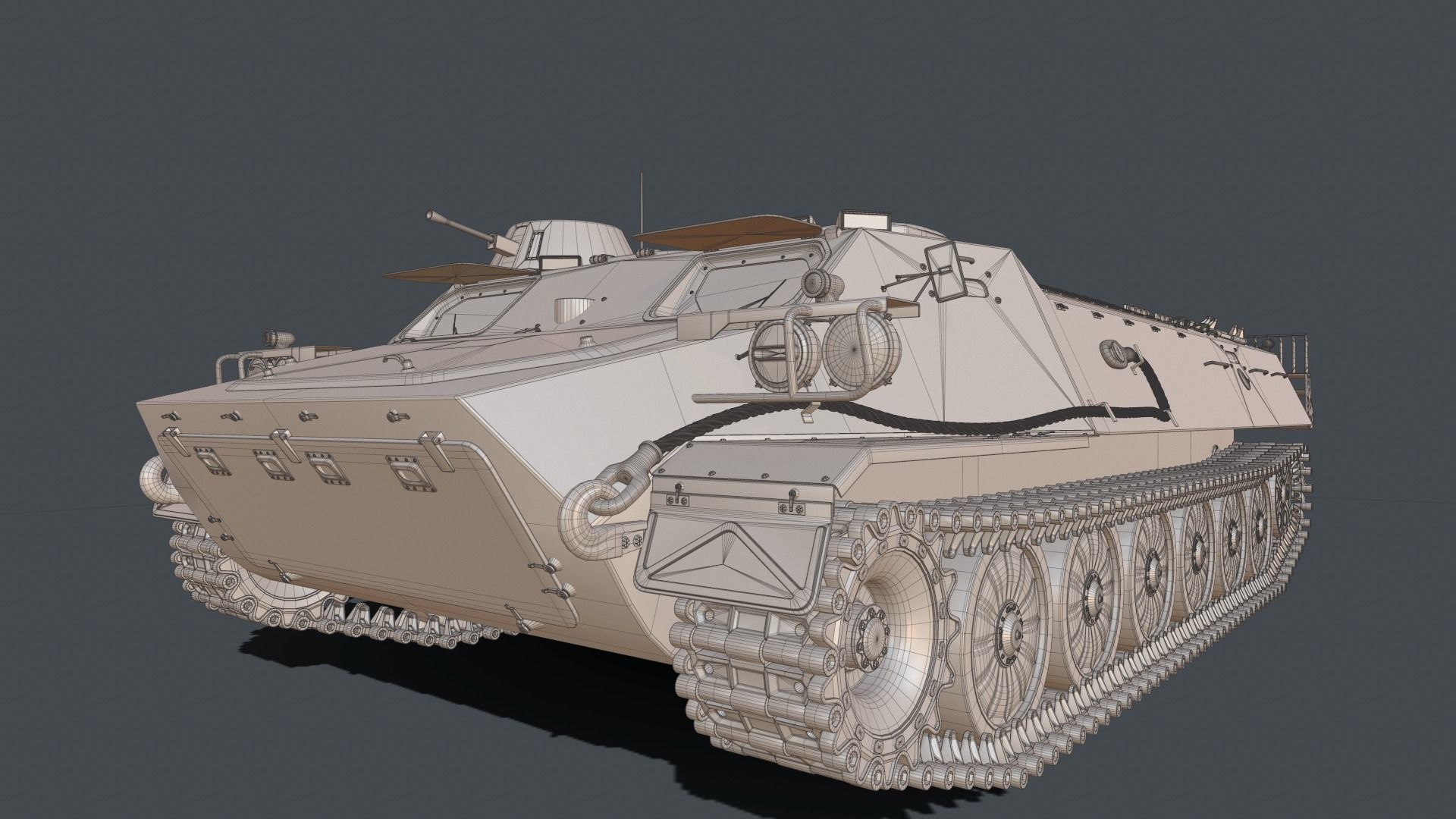 MT-LB armored vehicle 3D model_17