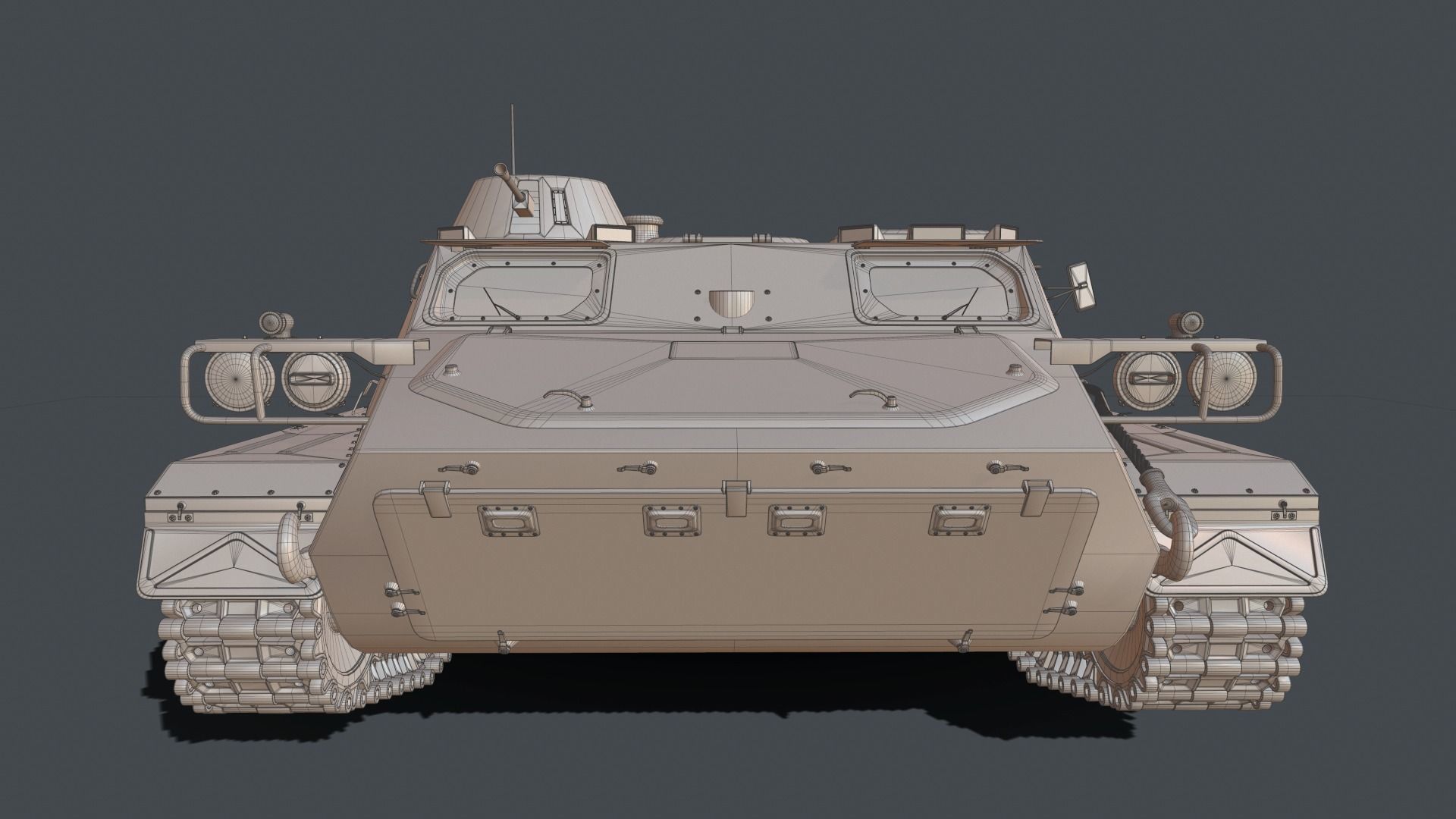 MT-LB armored vehicle 3D model_18