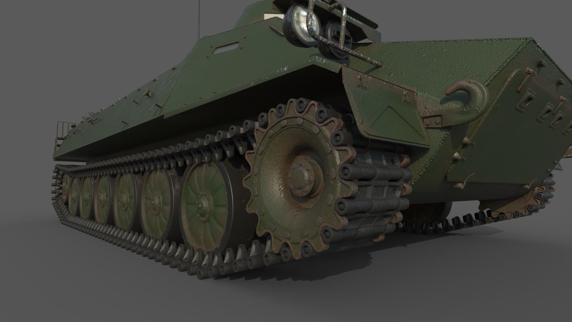 MT-LB armored vehicle 3D model_2