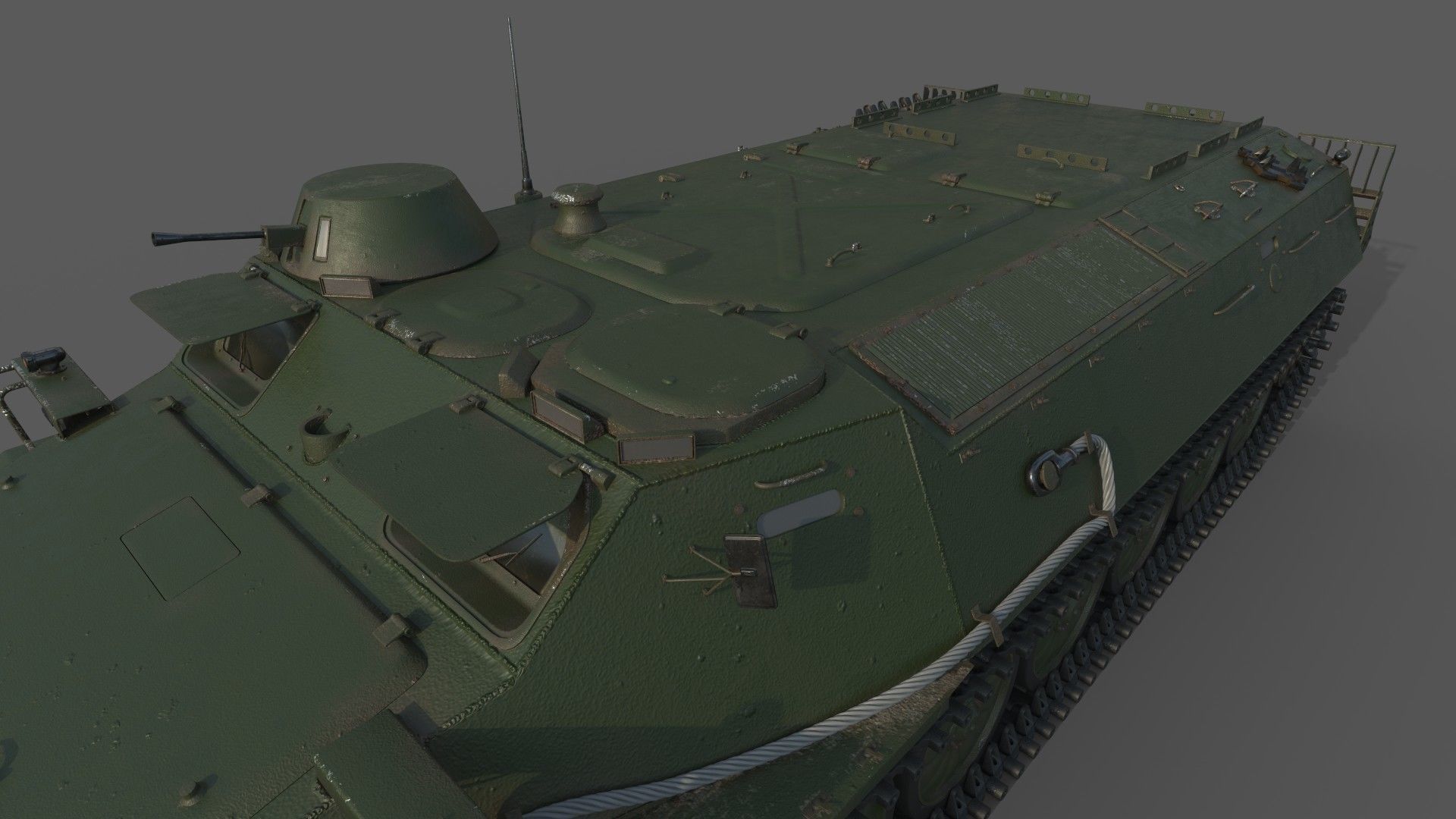 MT-LB armored vehicle 3D model_6