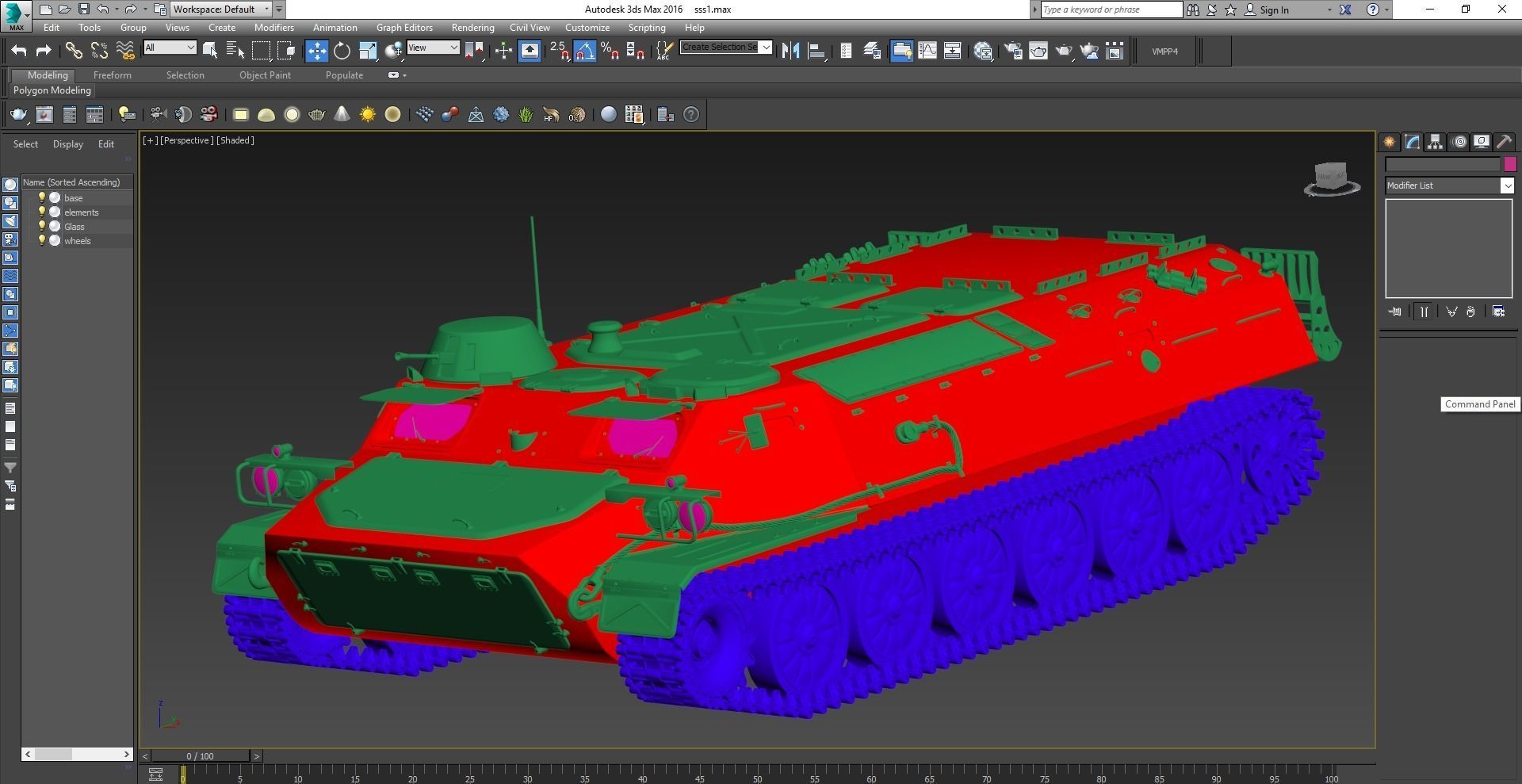 MT-LB armored vehicle 3D model_24