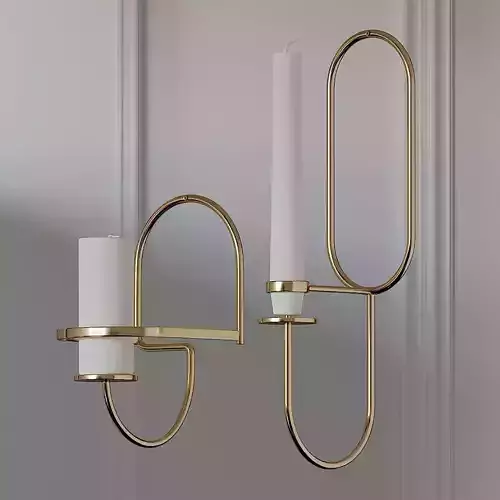 HAY LUP WALL - BRASS