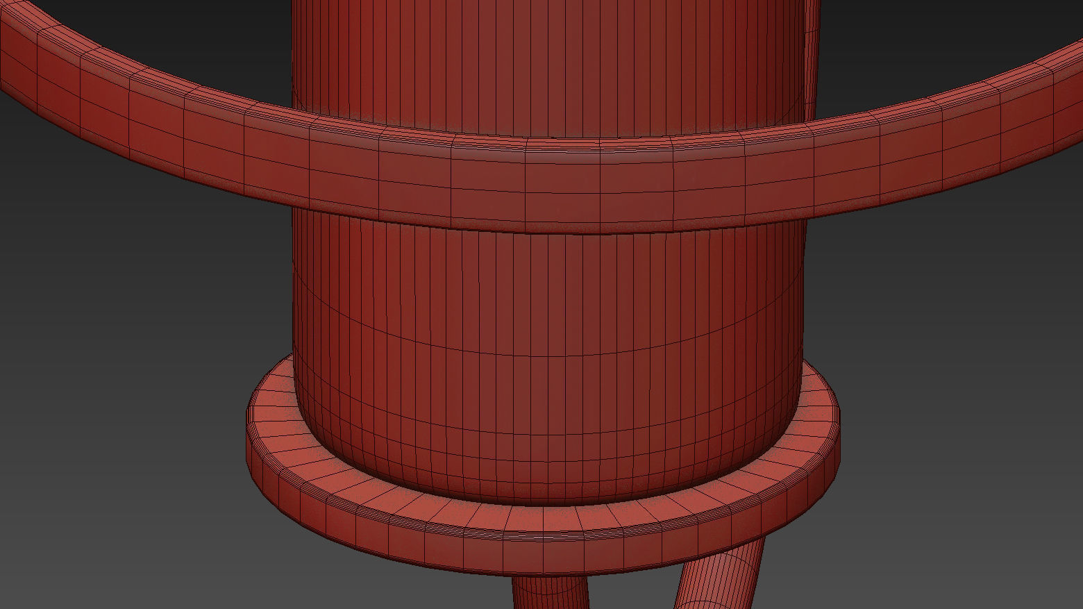 HAY LUP WALL - BRASS 3D model_6