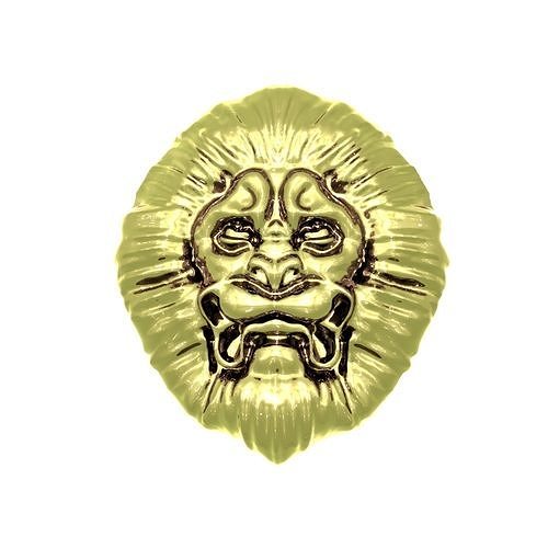 Lion wall decor 3D print model