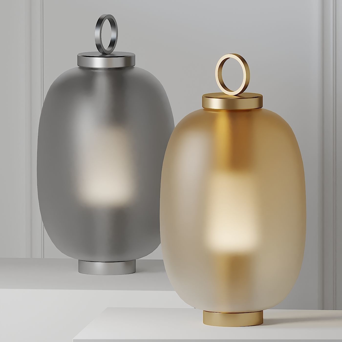 COLLEZIONE LUCERNA Lantern Outdoor lamp 3D model_1