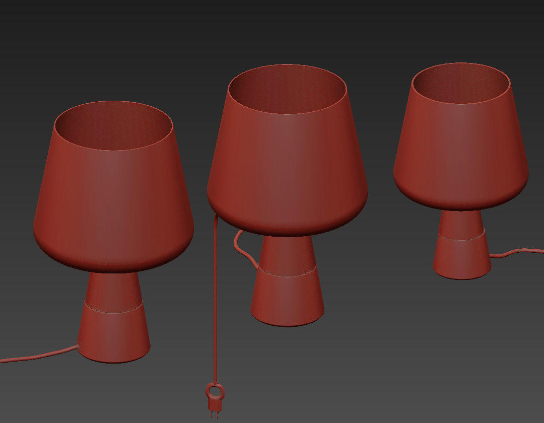 Leimu Table Lamps 3D model_3