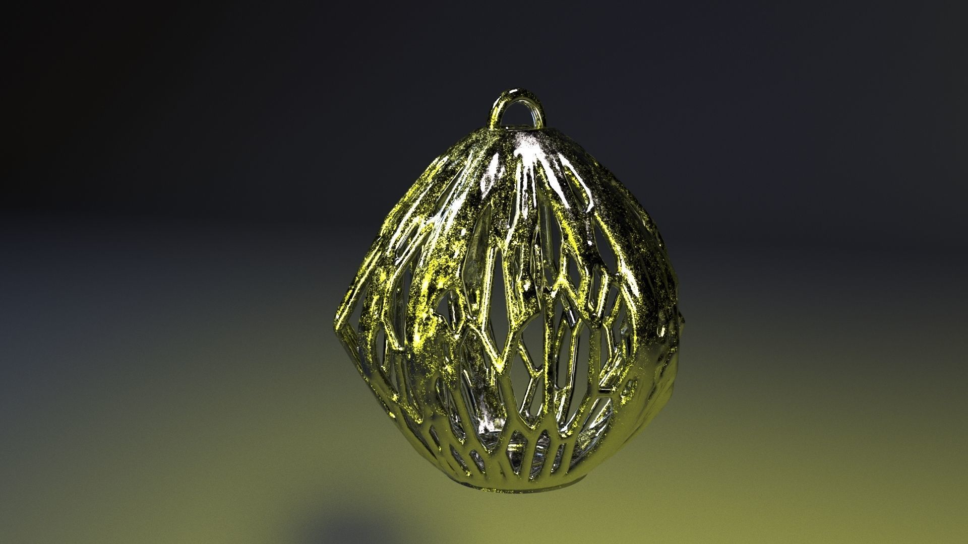 christmas ball 3D print model_2