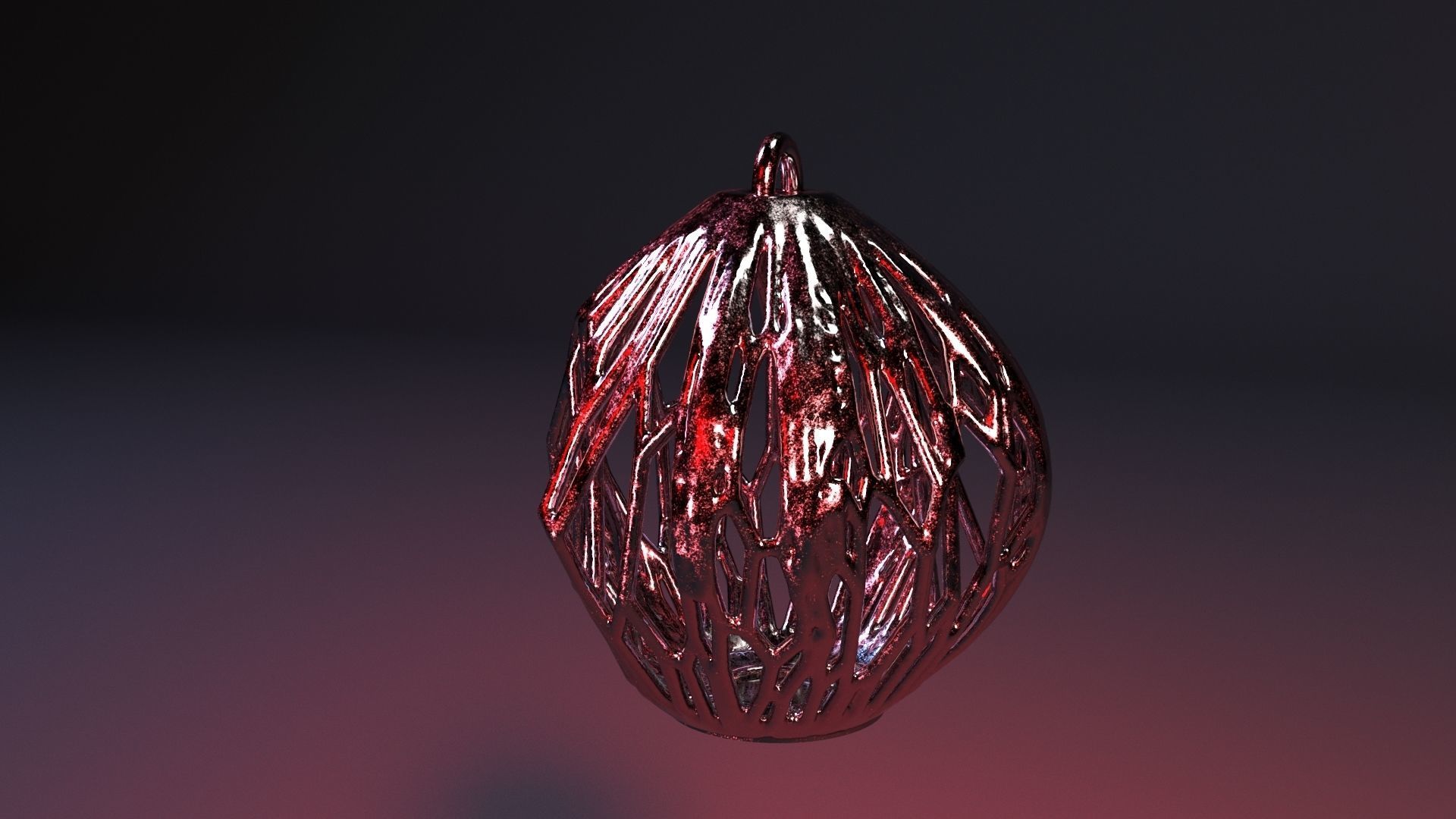 christmas ball 3D print model_4