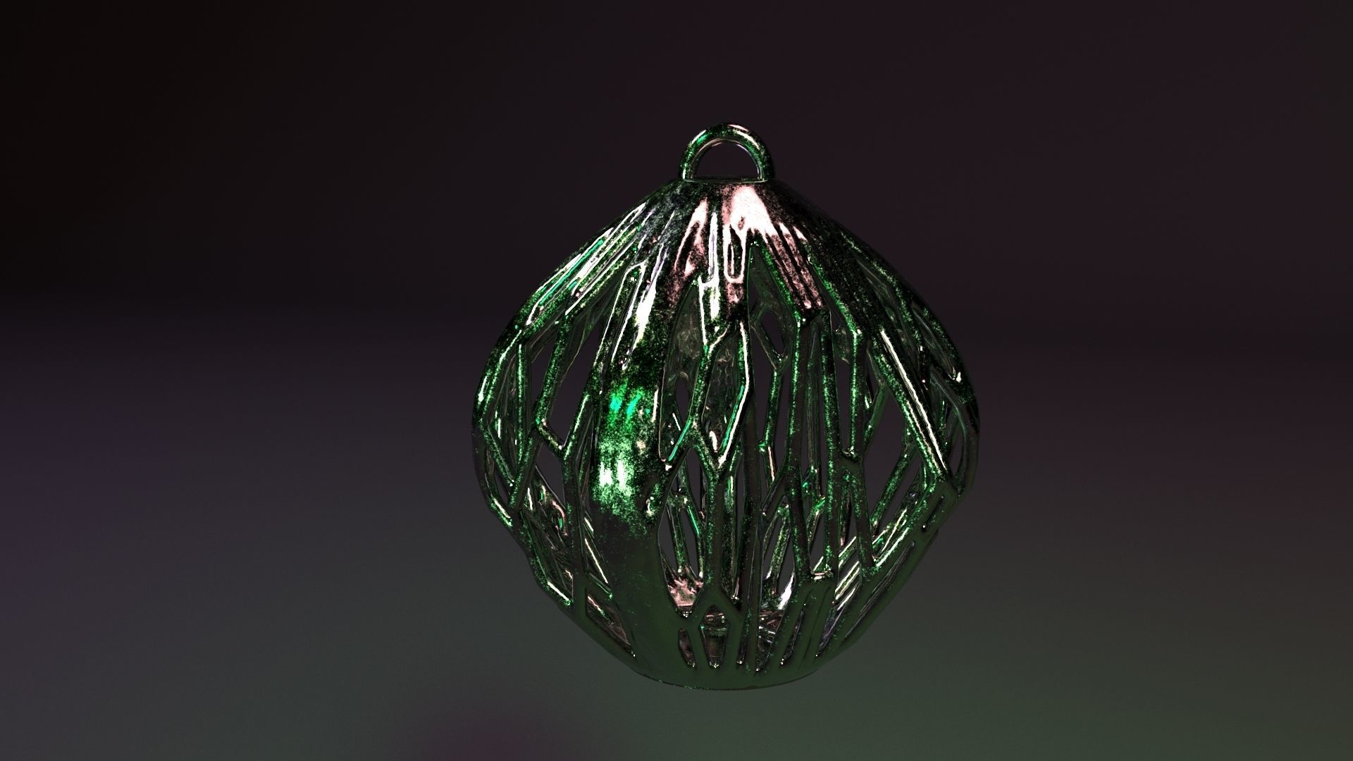 christmas ball 3D print model_7