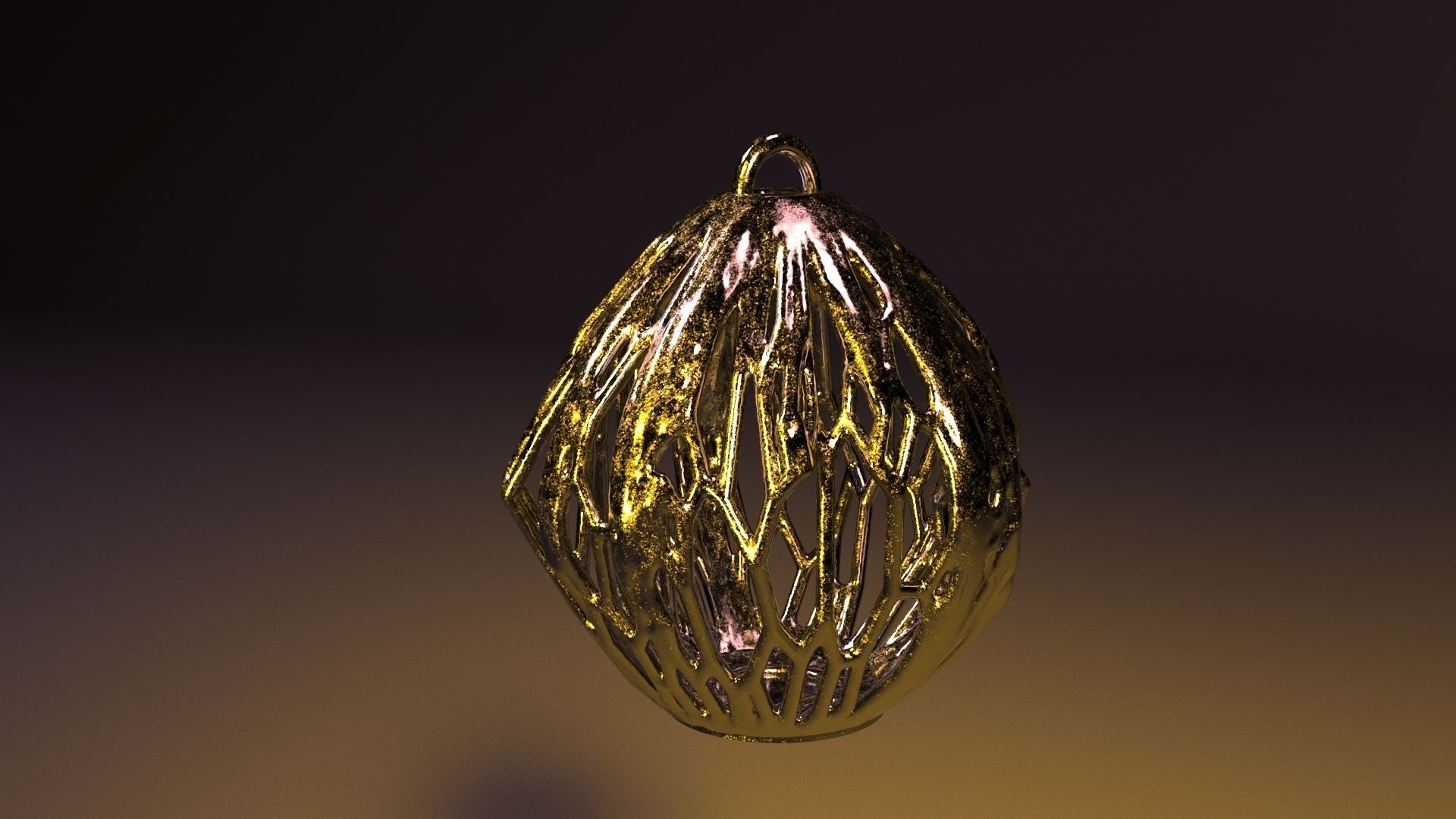 christmas ball 3D print model_1