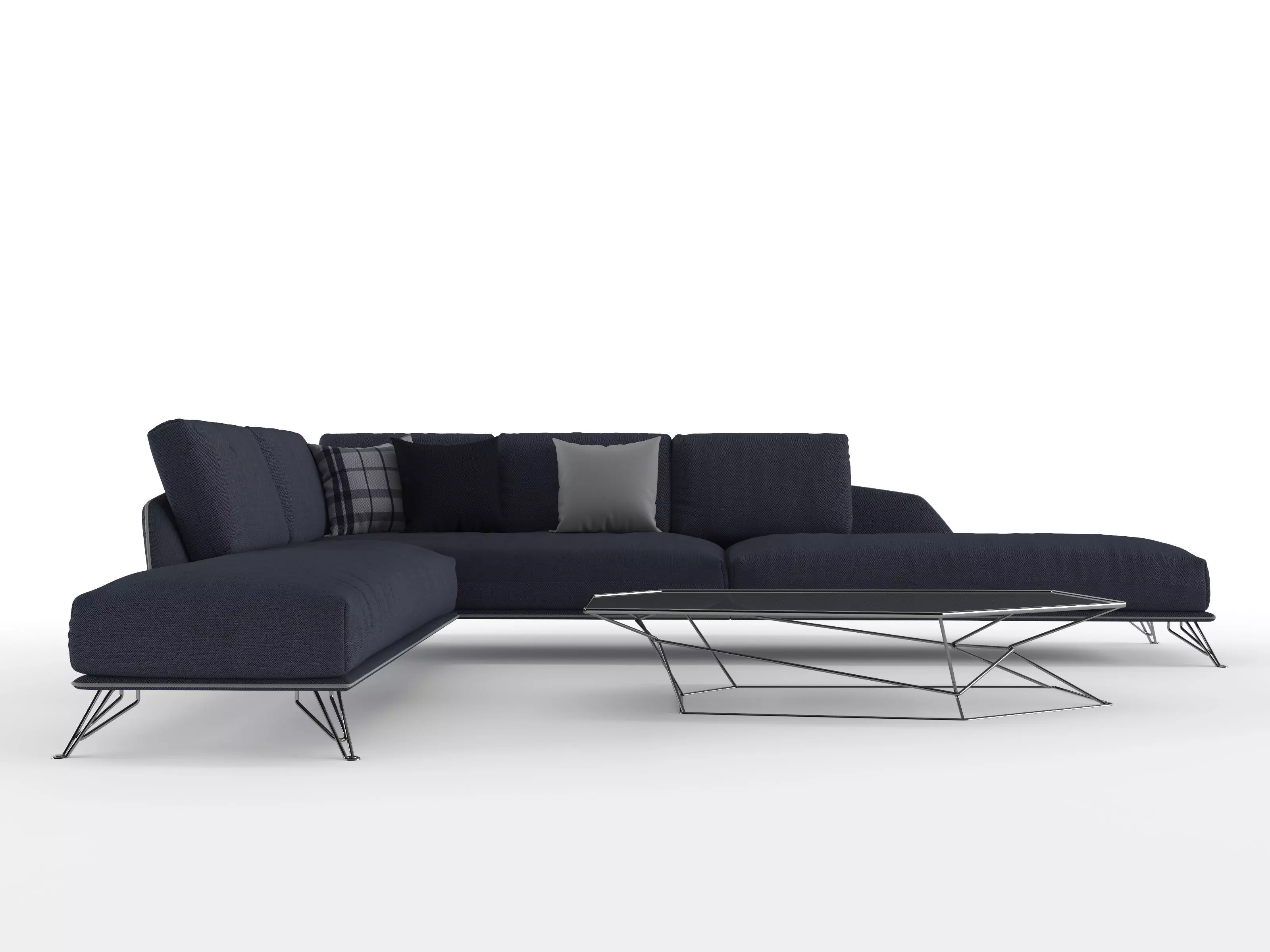 ARKETIPO MORRISON A SOFA WITH CHAISE 3D model_0