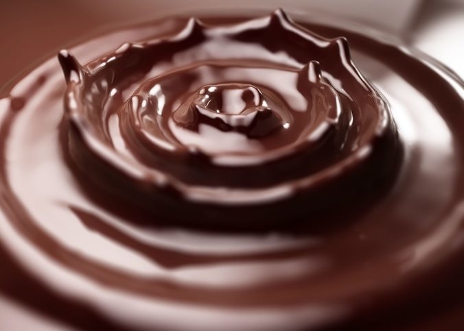 melt chocolate 3D model