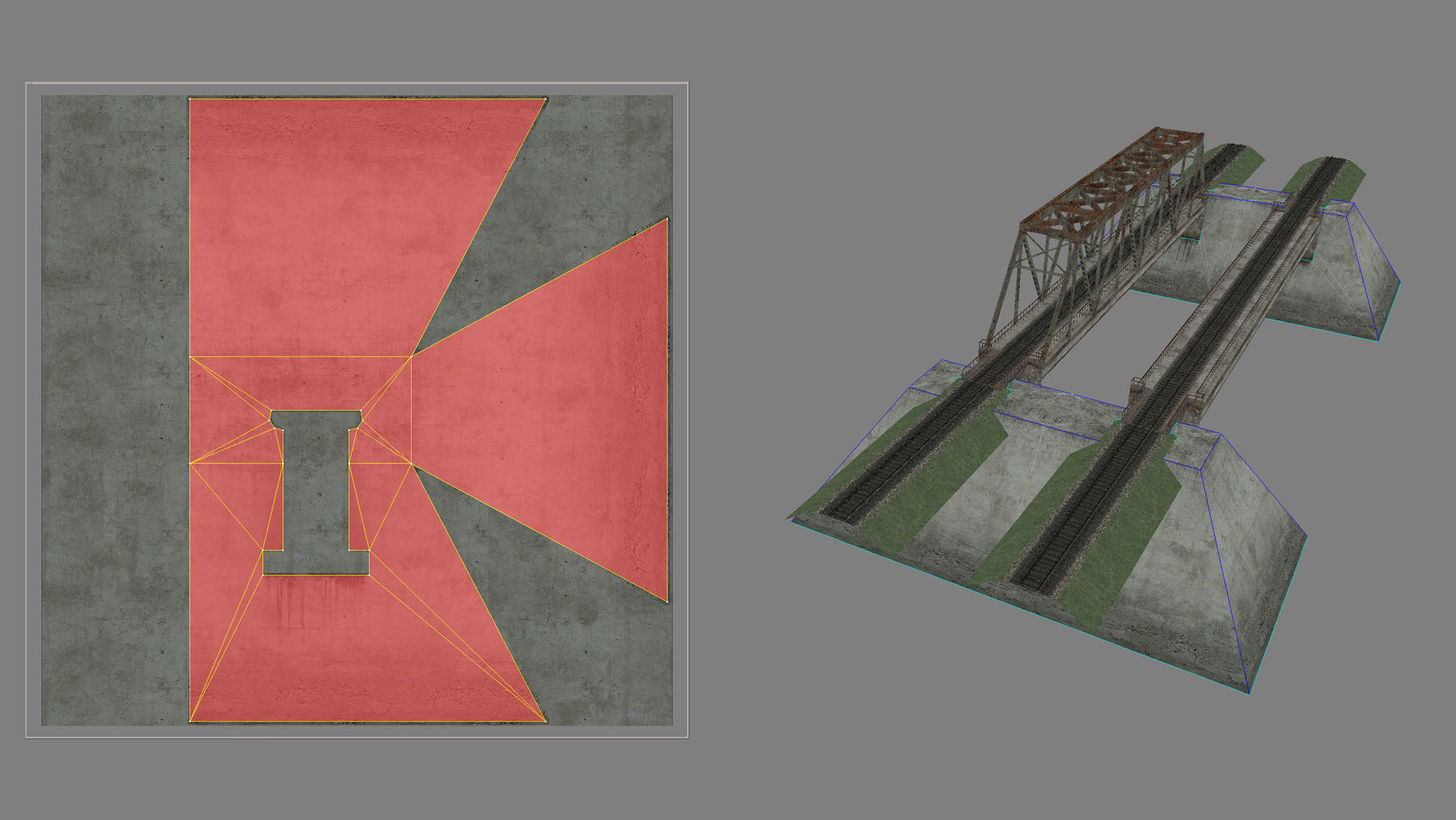 RW Bridge Vologda-II Low-poly 3D model_20