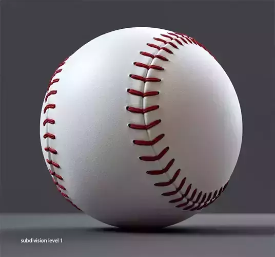 Baseball ball 3D model