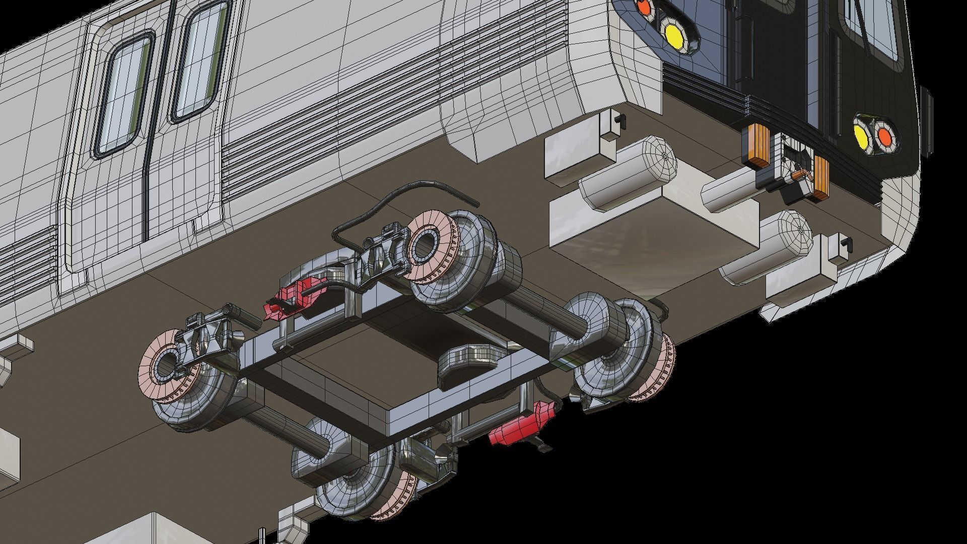 Washington metro 3D model_10