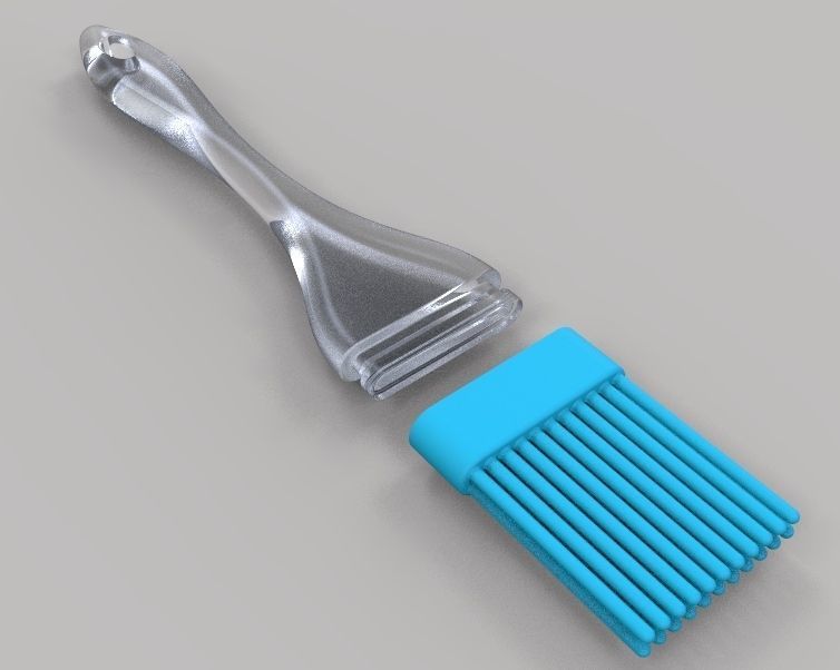 Kabab Brush 3D print model_14