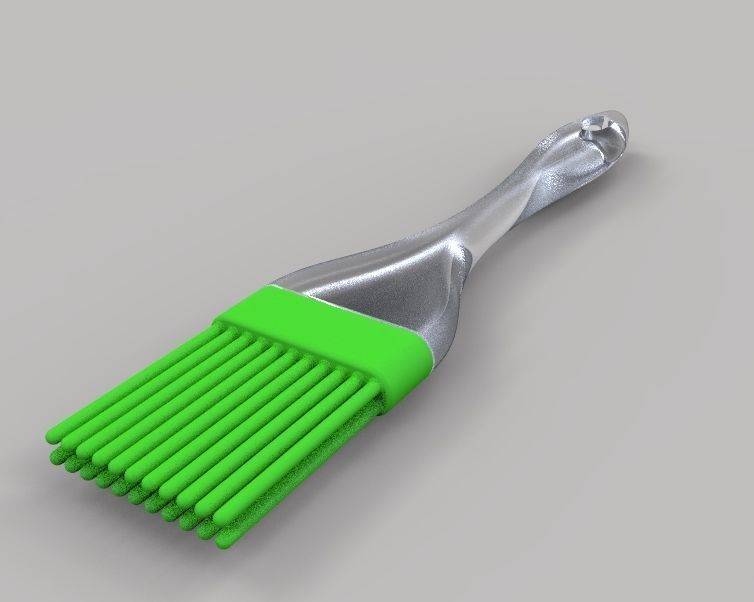 Kabab Brush 3D print model_11
