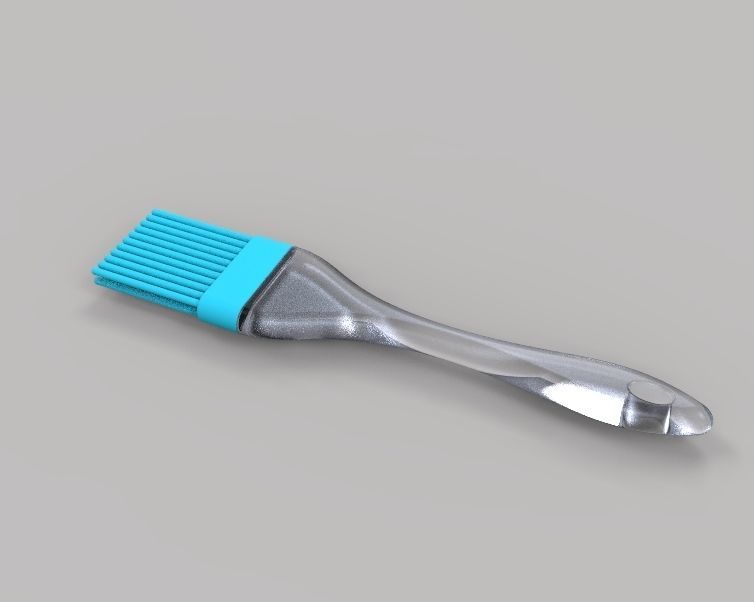 Kabab Brush 3D print model_5