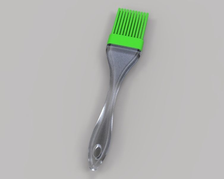 Kabab Brush 3D print model_13