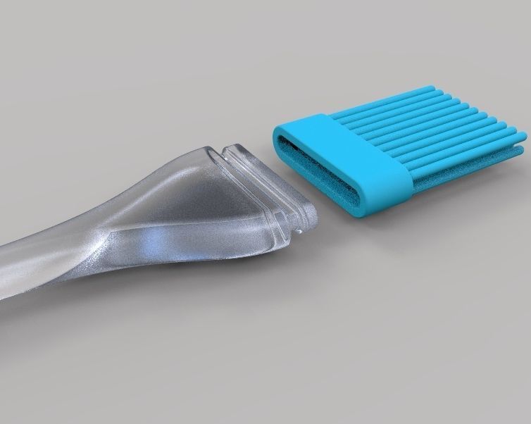 Kabab Brush 3D print model_15