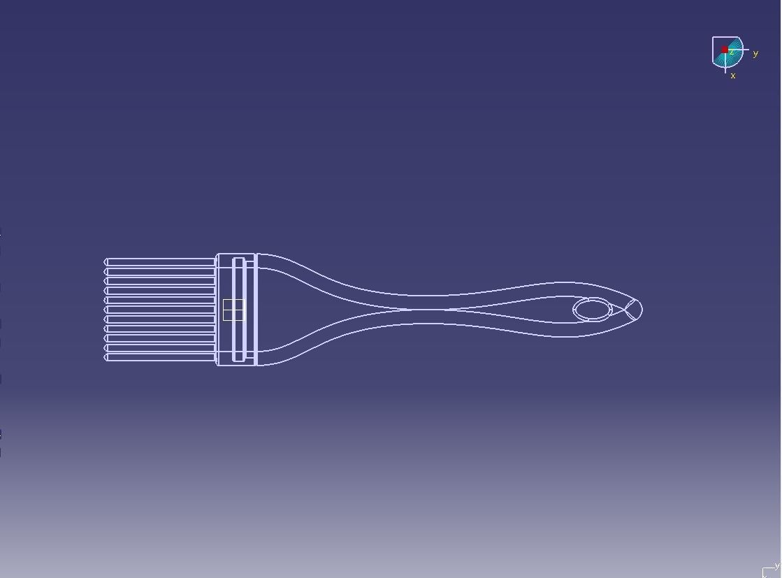 Kabab Brush 3D print model_18