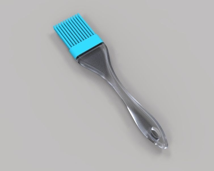 Kabab Brush 3D print model_4