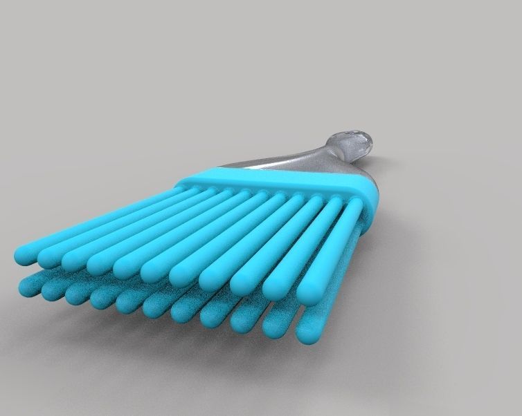 Kabab Brush 3D print model_8