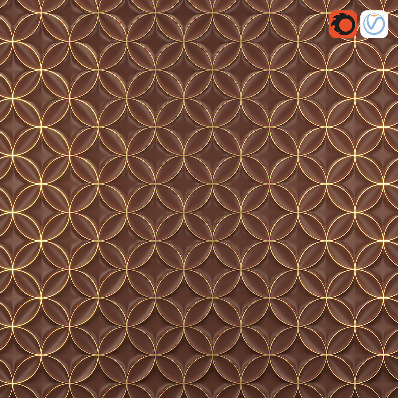 Louis  Vuitton Chocolate Style    3D model_1