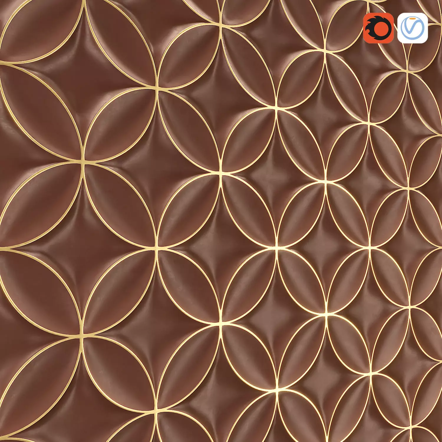 Louis  Vuitton Chocolate Style    3D model_0