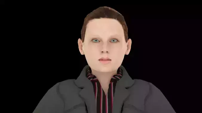 Model 6 man in jacket and jeans