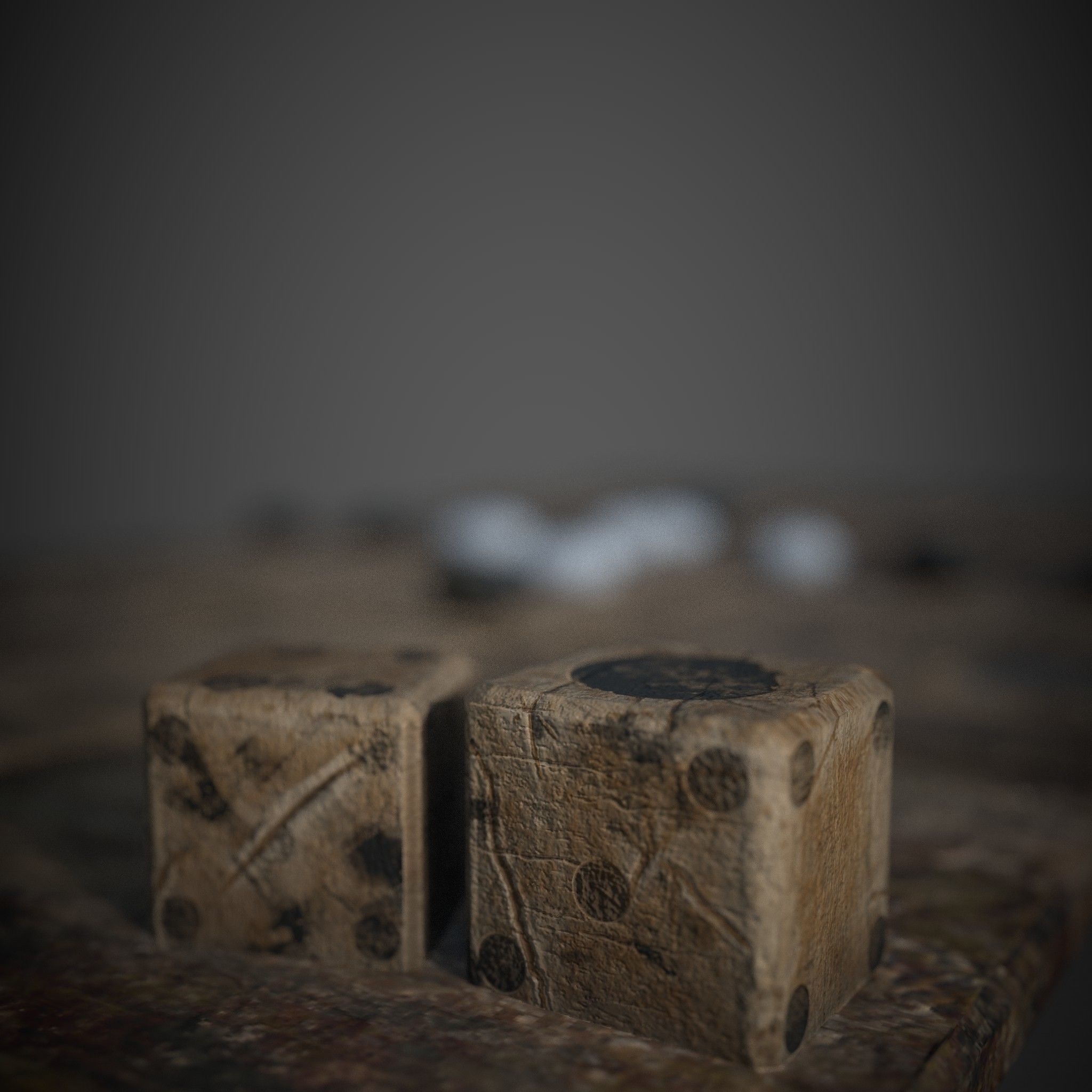 Medieval  Board Game Free low-poly 3D model_21