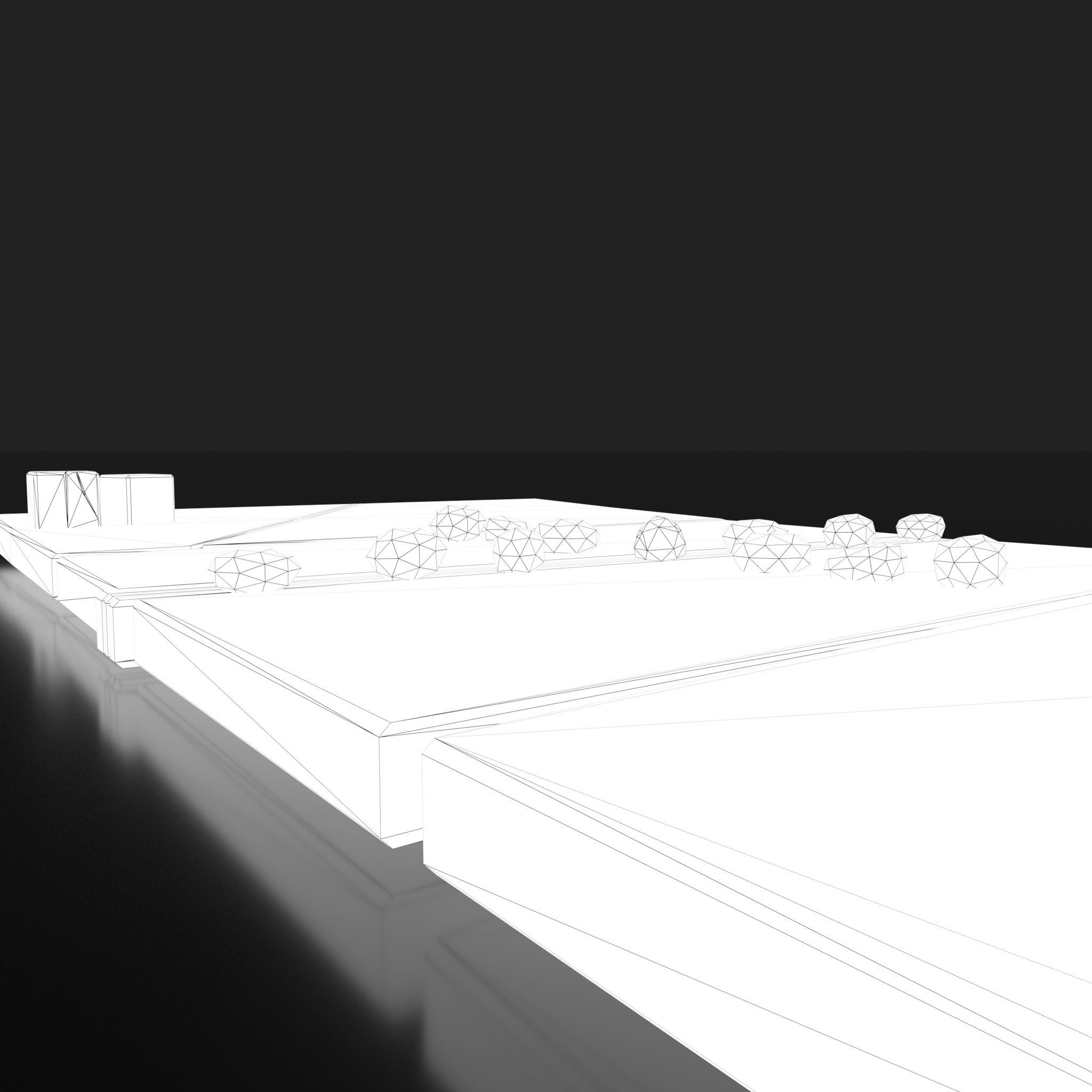 Medieval  Board Game Free low-poly 3D model_28