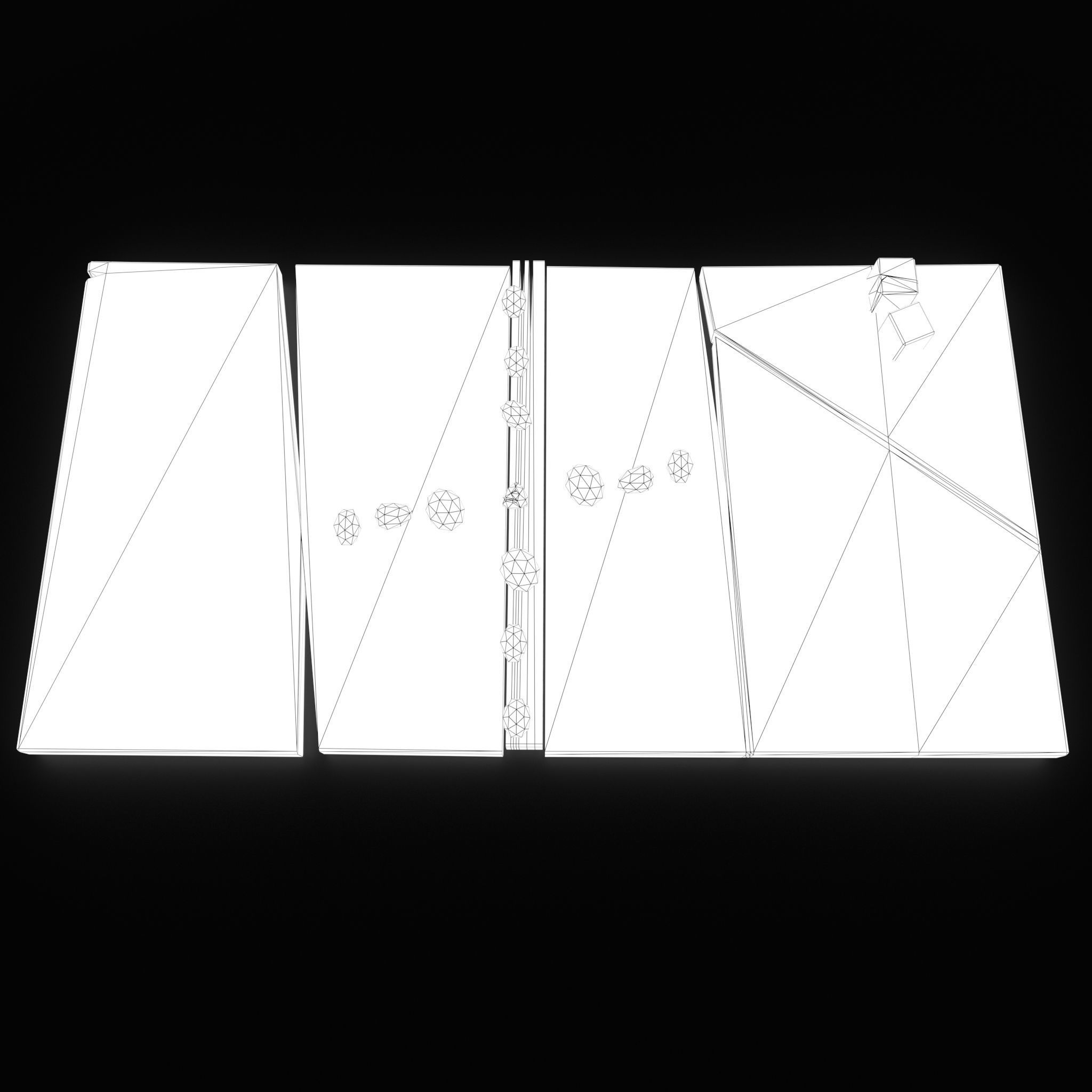 Medieval  Board Game Free low-poly 3D model_39