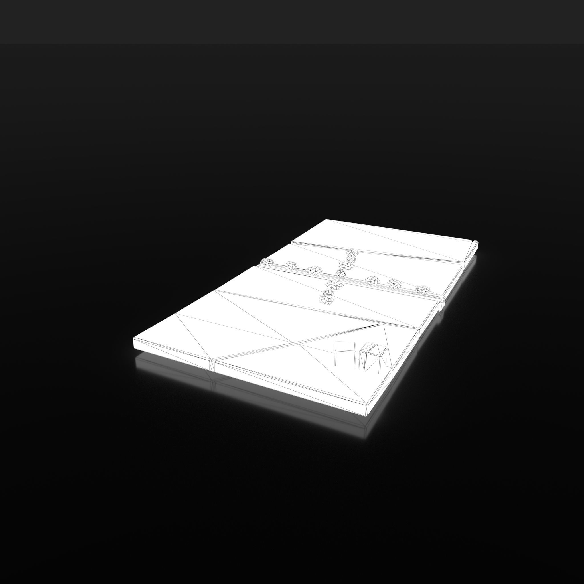 Medieval  Board Game Free low-poly 3D model_30