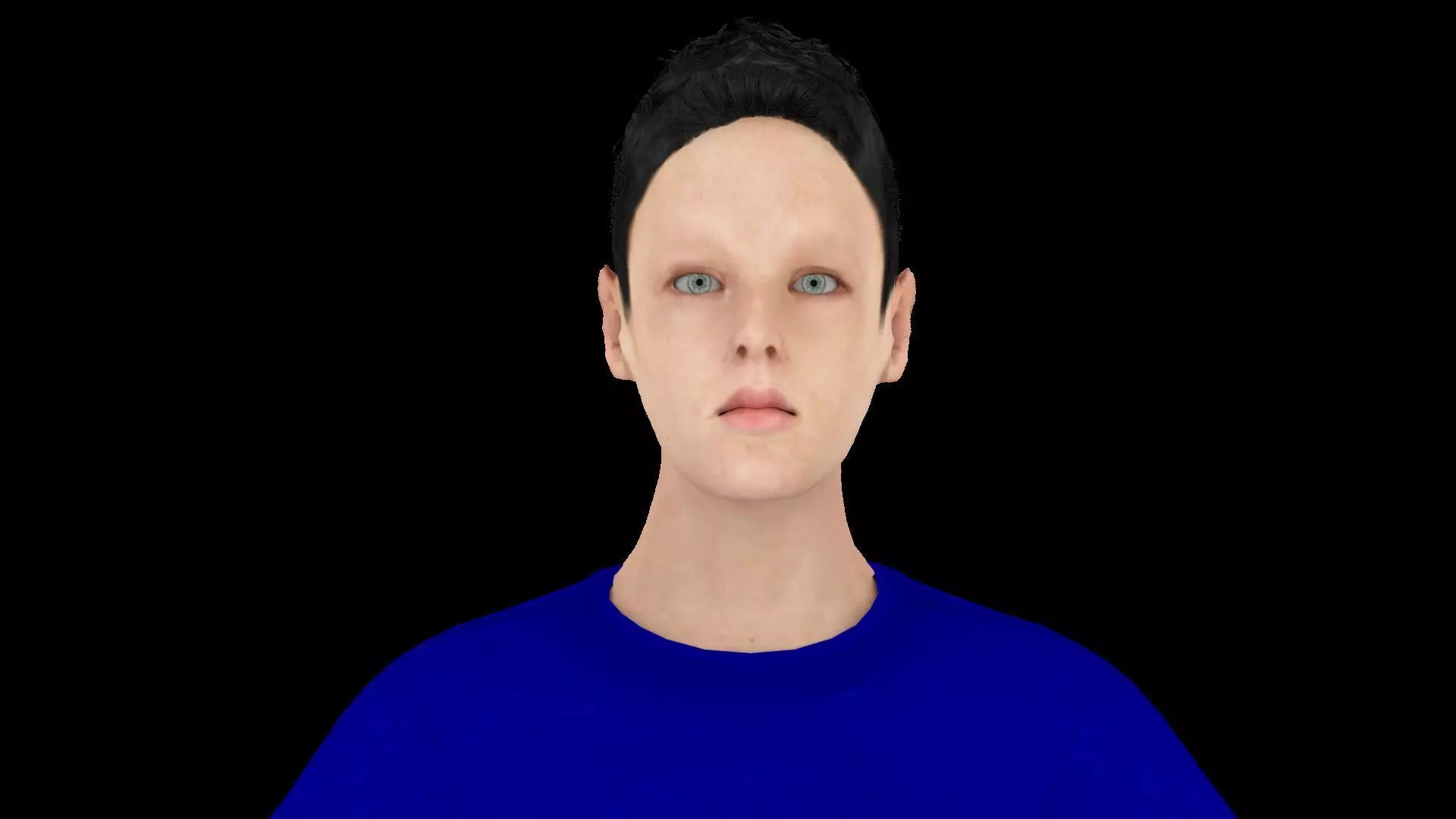 Model 9 woman shorts 3D model_0