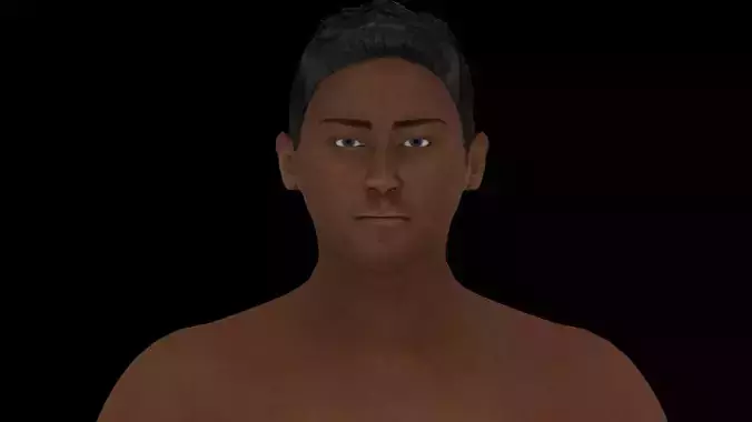 Model 5 man shorts 3D model