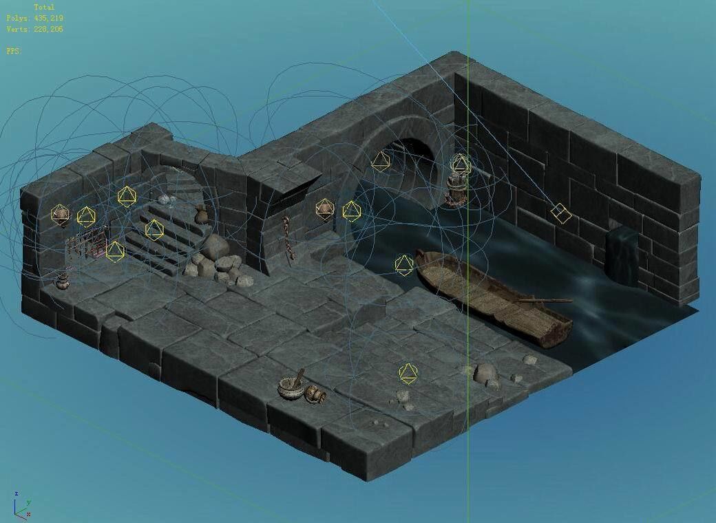 gAME Alchemist House - Ground Floor 06 3D model_4