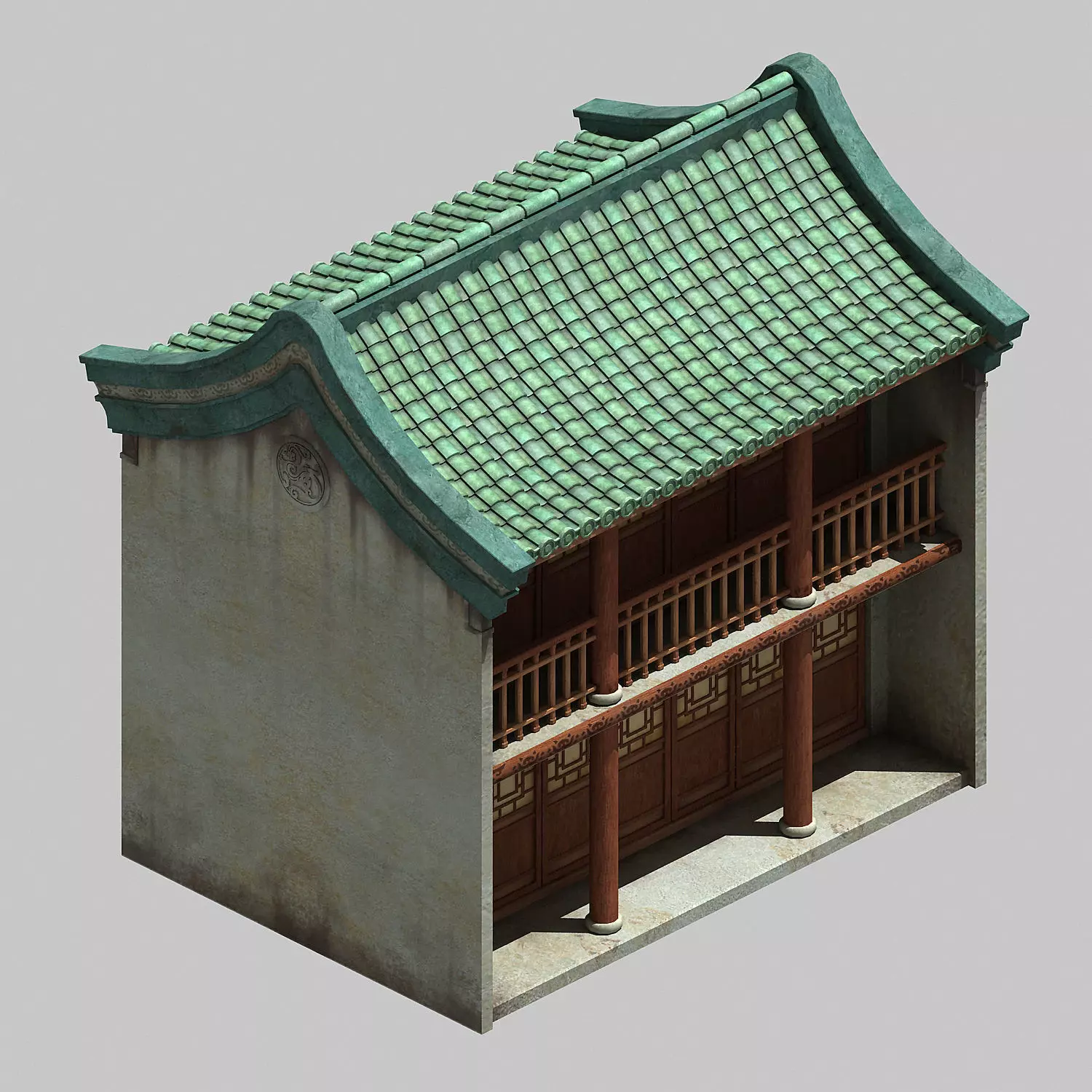 gAME House - Building - Double Level 32 3D model