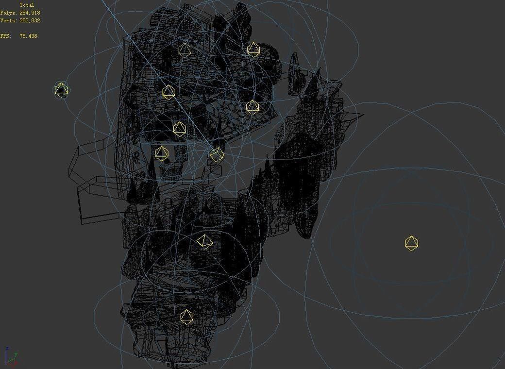 gAME Wheel of Fortune - Underworld 01 3D model_5