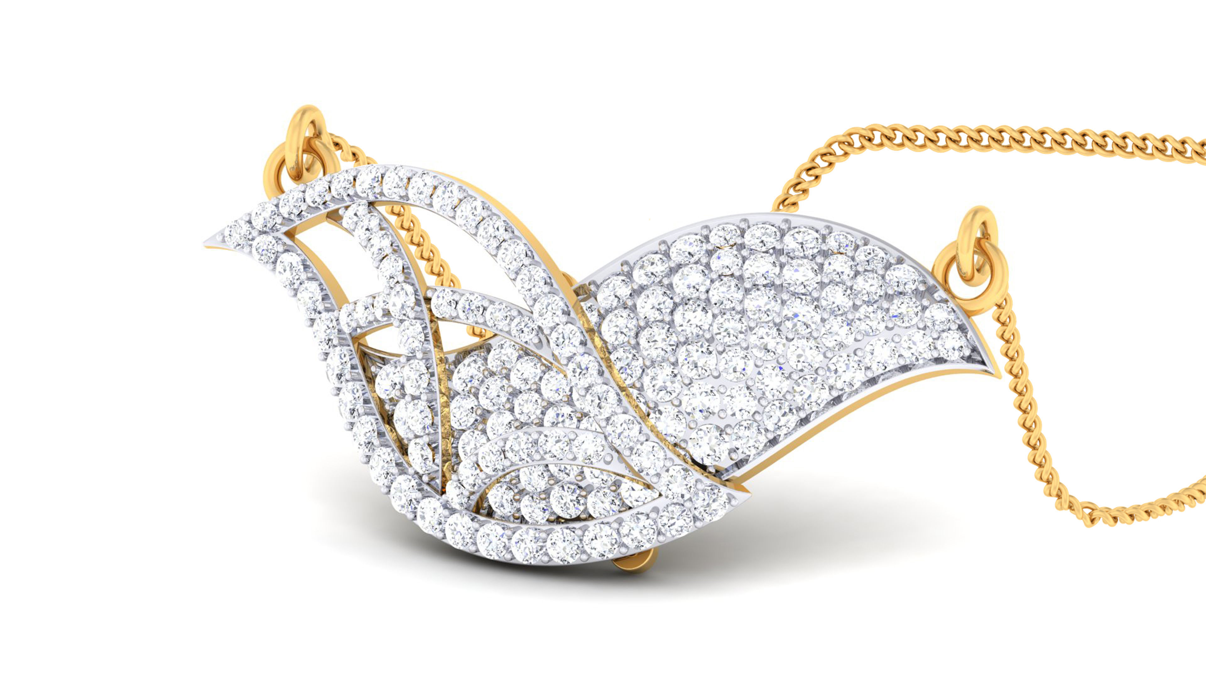 Women pendant earrings set 3dm mgx render detail 3D print model_6