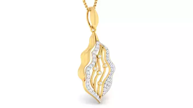 Women pendant earrings set 3dm mgx render detail 