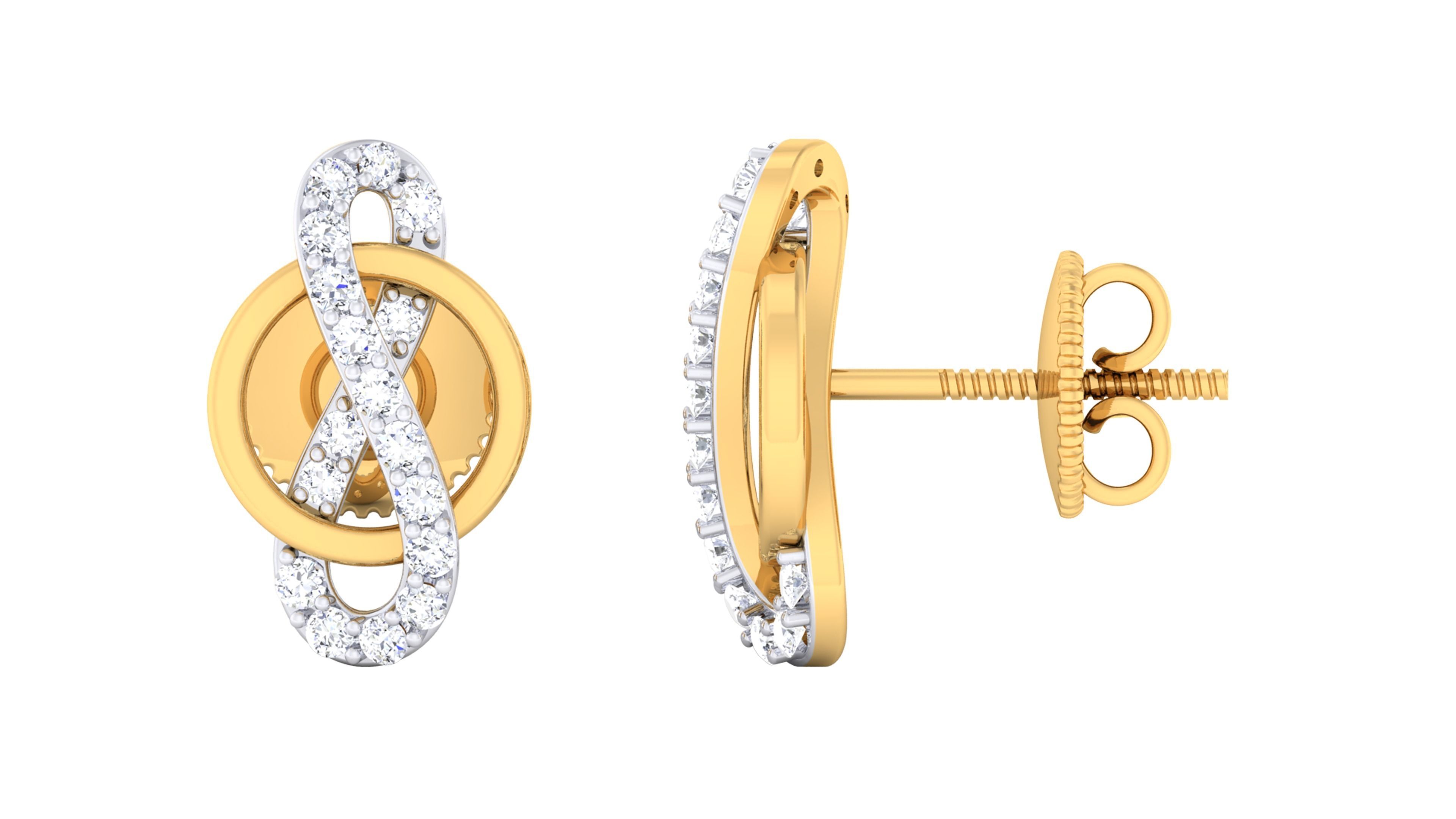 Women pendant earrings set 3dm mgx render detail 3D print model_5