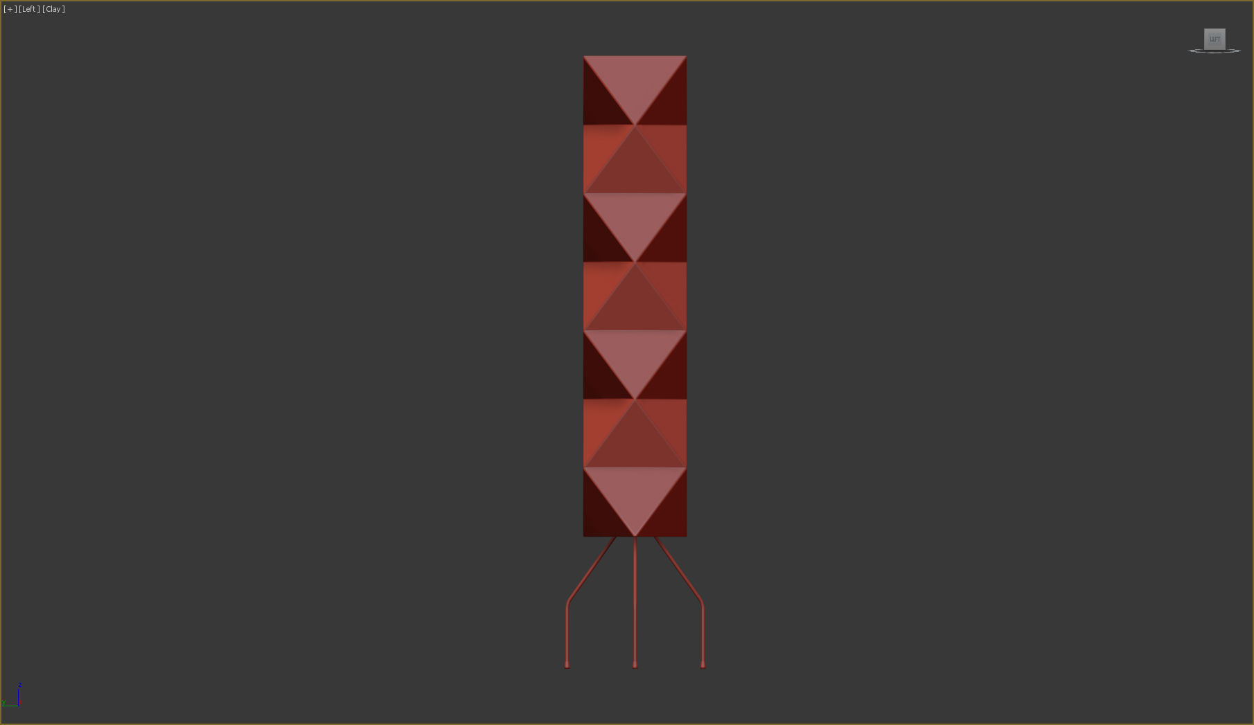 Akari UF4-L8 3D model_4