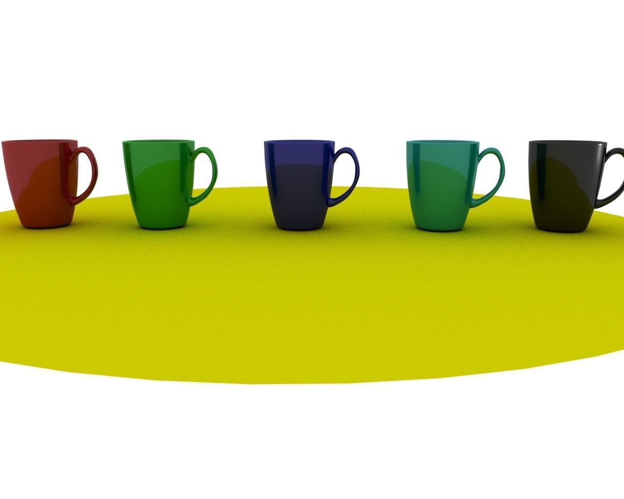 teacup two mugs 3D model_7