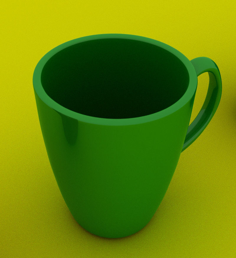 teacup two mugs 3D model_9